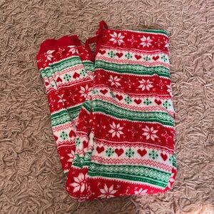 Fuzzy Christmas Pants